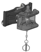 Mechanisches Zugmaul Scharmüller mit 38 mm Bolzen